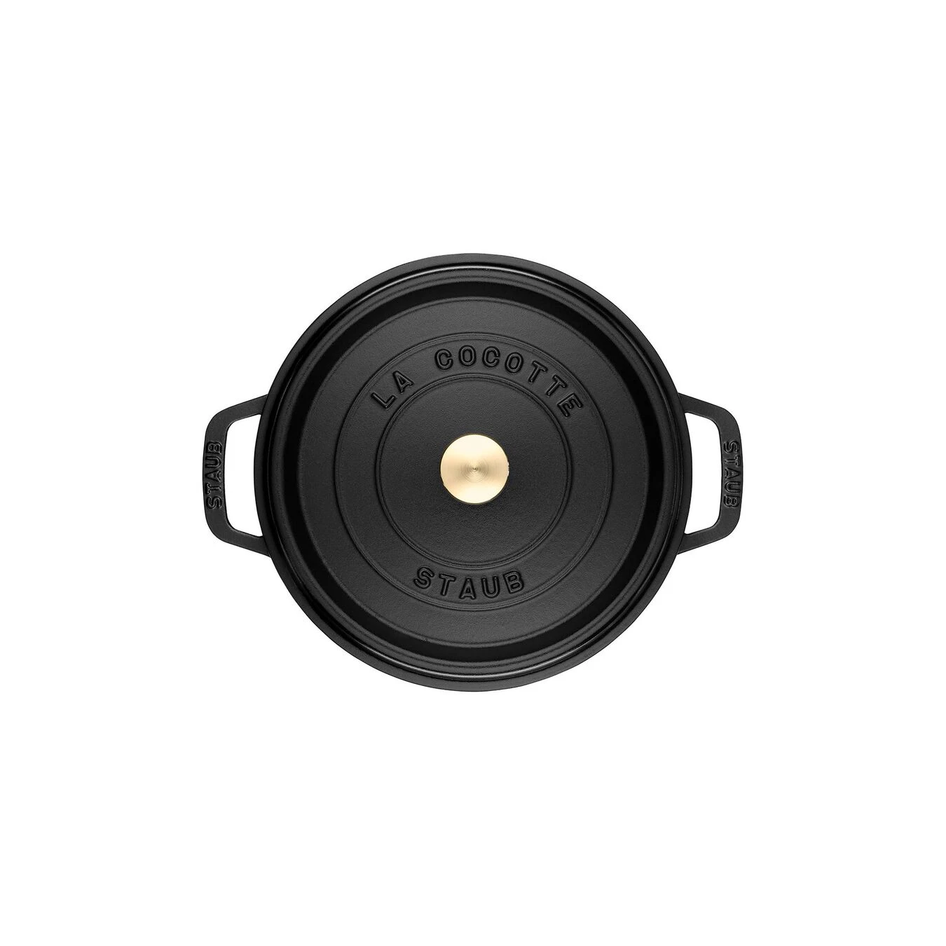 Staub Cocotte 26 Cm, Rond(e), Noir, Fonte â Image 3