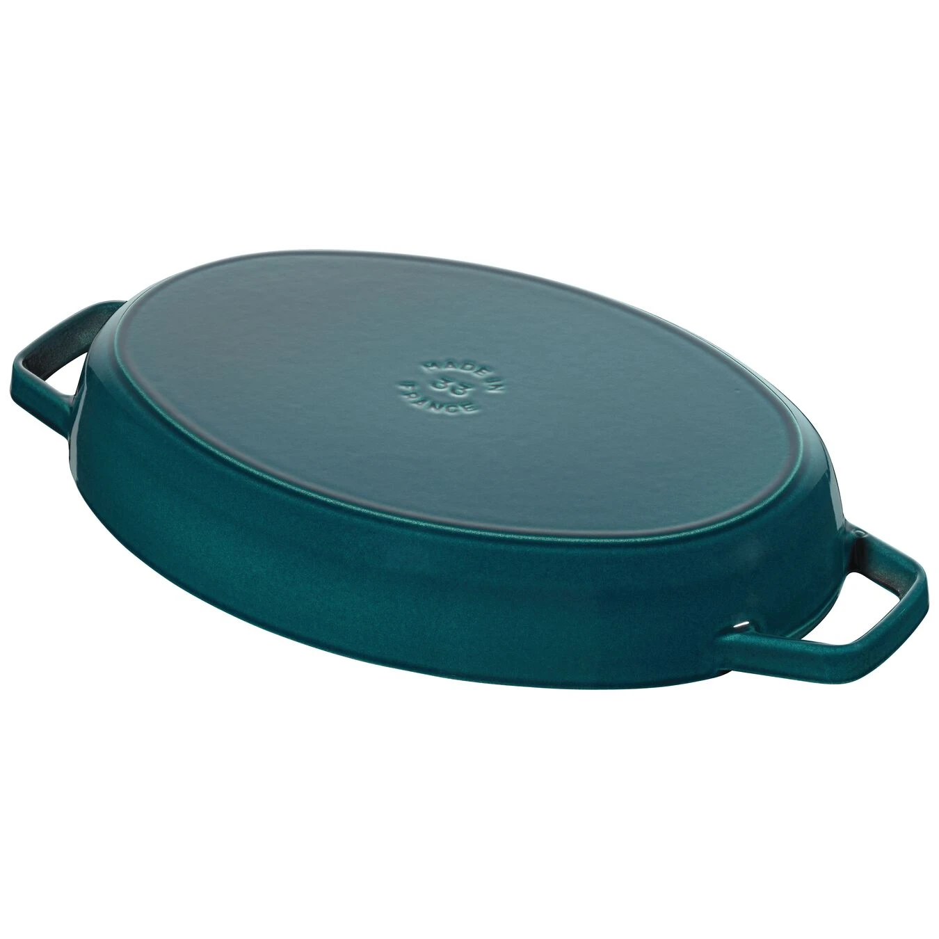 Staub Plat Empilable Avec Couvercle 33 Cm, Fonte â Image 3