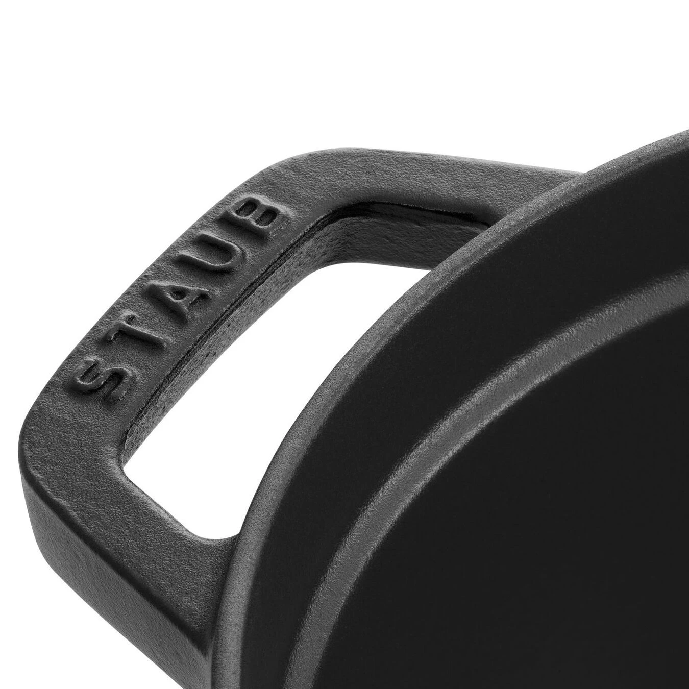 Staub Cocotte 22 Cm, Rond(e), Noir, Fonte â Image 2