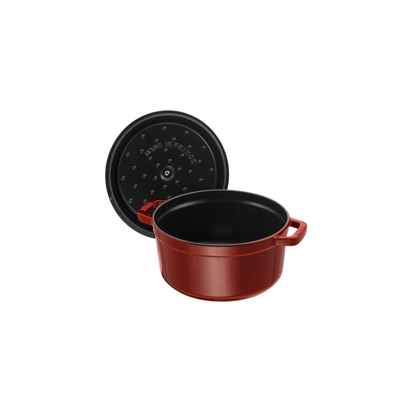 Staub Cocotte 24 Cm, Rond(e), Grenadine, Fonte â Image 2