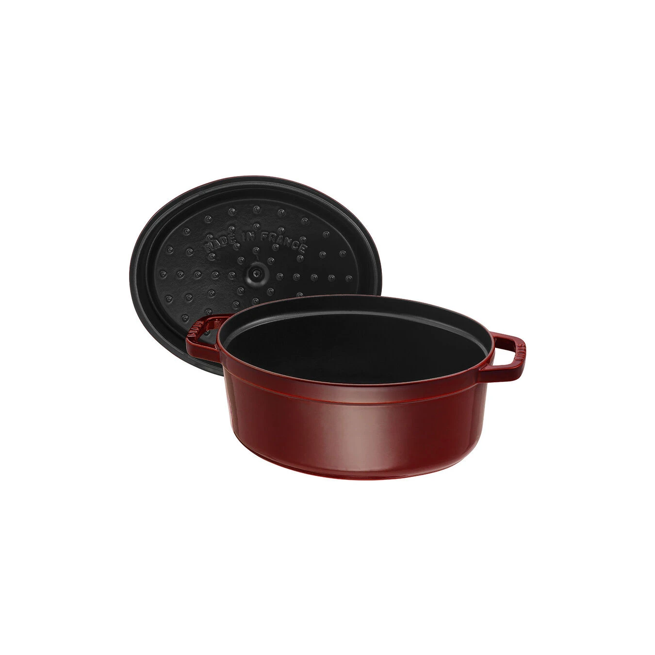 Staub Cocotte 33 Cm, Ovale, Grenadine, Fonte â Image 3