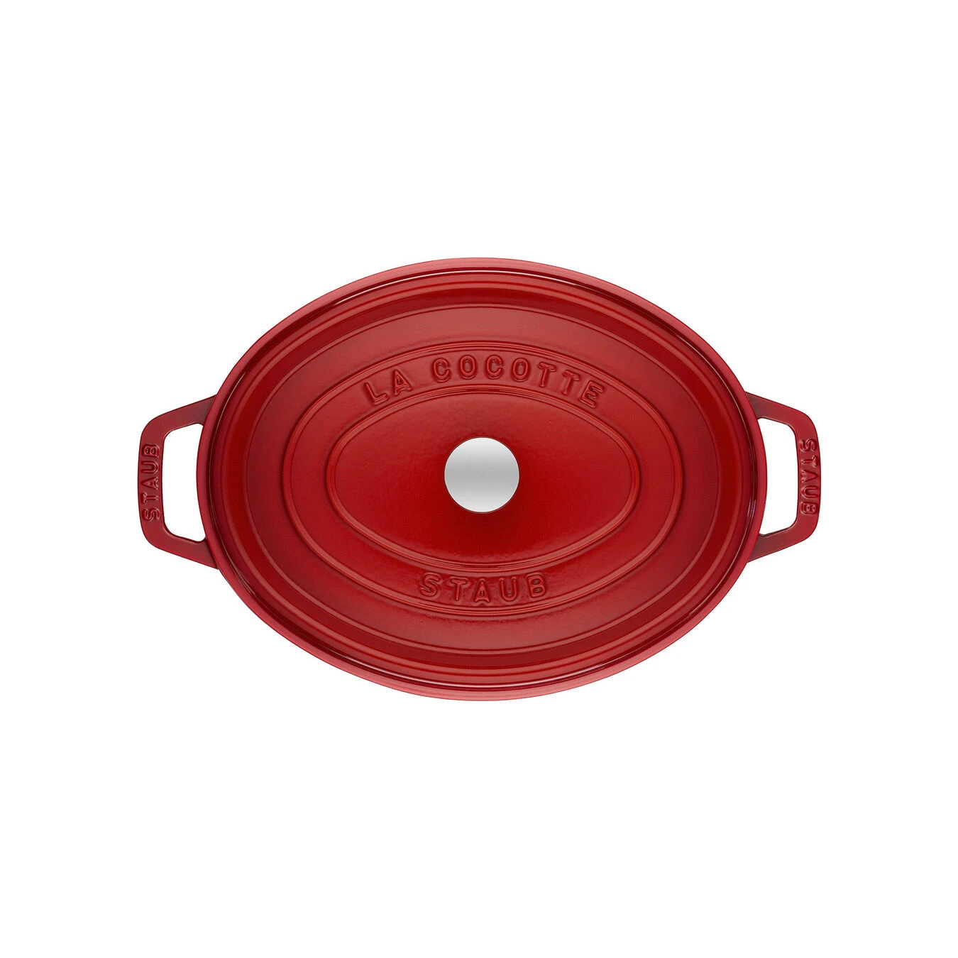 Staub Cocotte 31 Cm, Ovale, Cerise, Fonte â Image 4