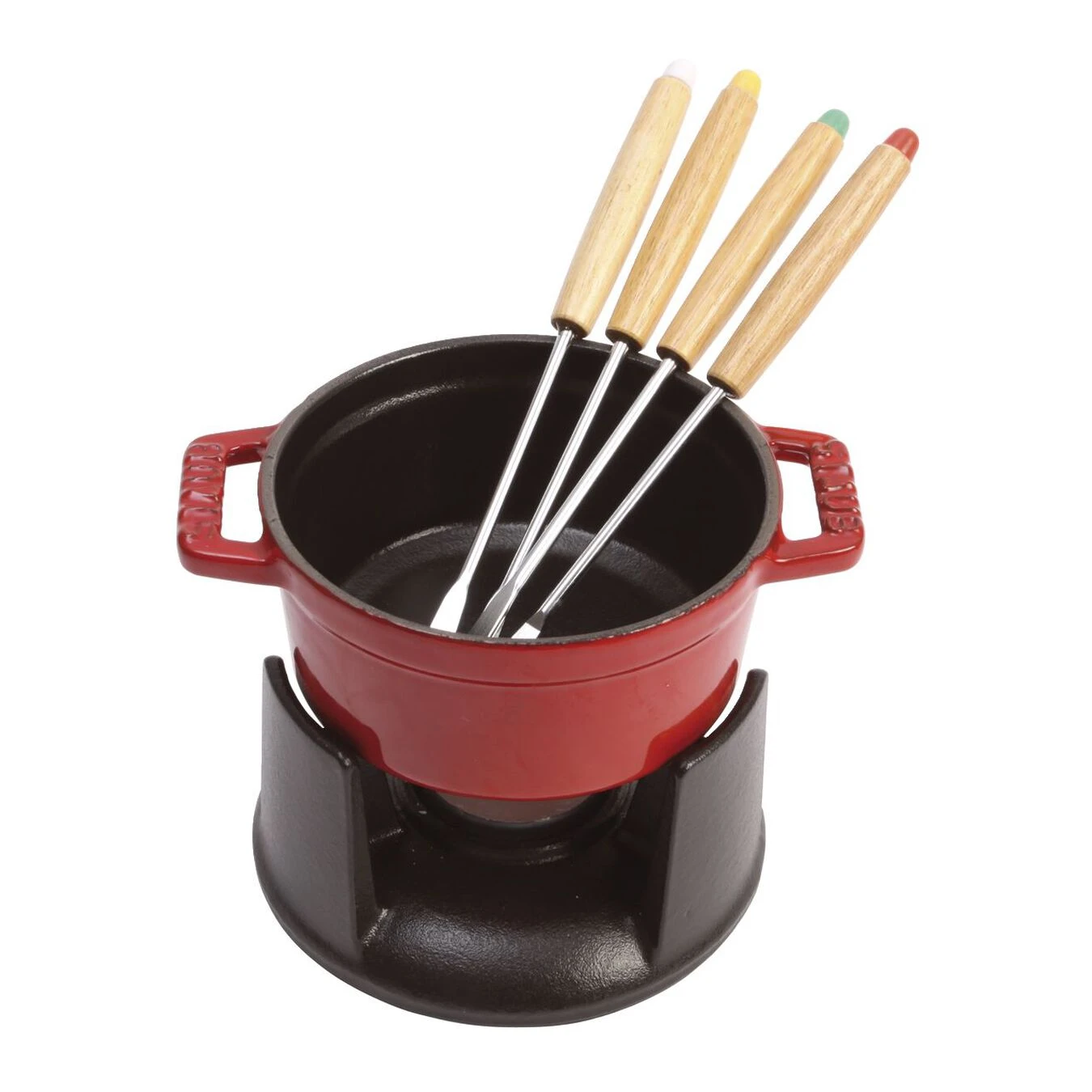 Staub Service Ă Fondue 10 Cm, Cerise â Image 4