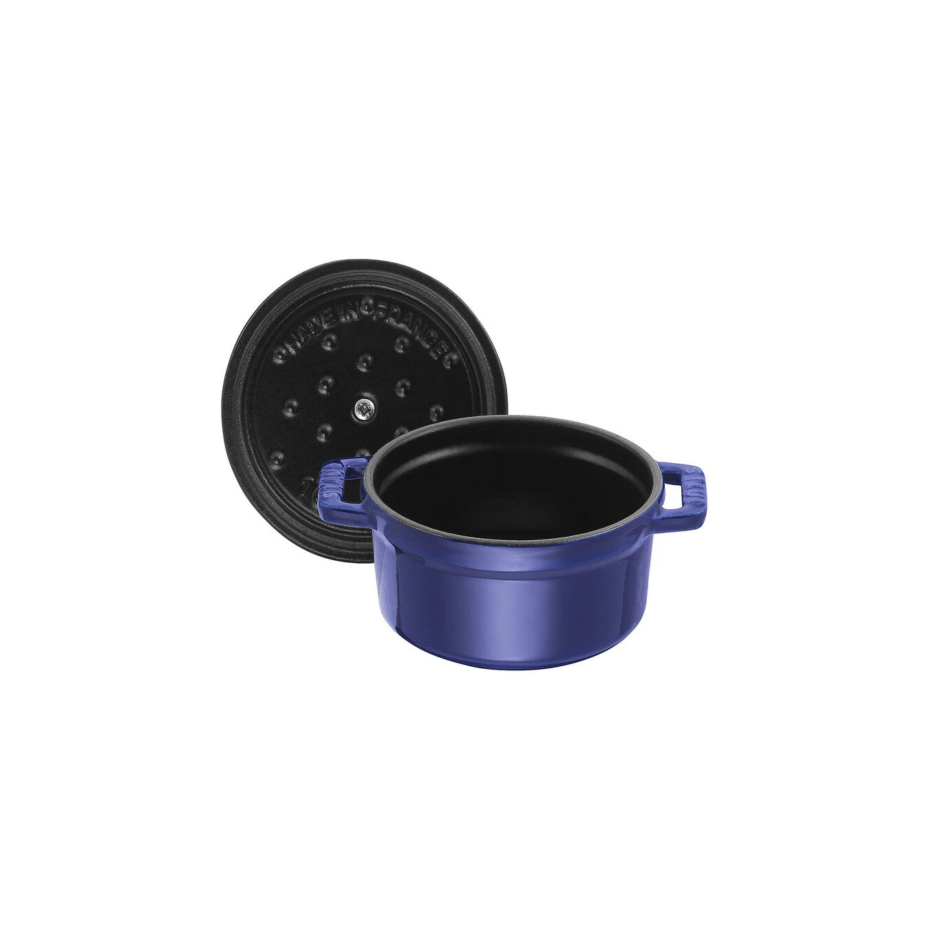 Staub Mini Cocotte 10 Cm, Rond(e), Bleu Intense, Fonte â Image 4