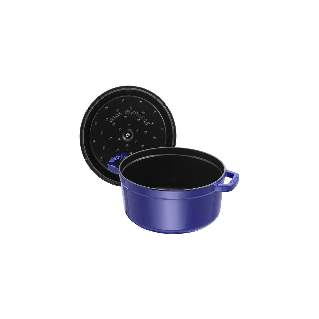 Staub Cocotte 26 Cm, Rond(e), Bleu Intense, Fonte â Image 2