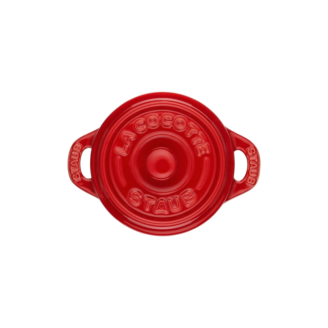 Staub Mini Cocotte 10 Cm, Rond(e), Cerise, Céramique – Image 3
