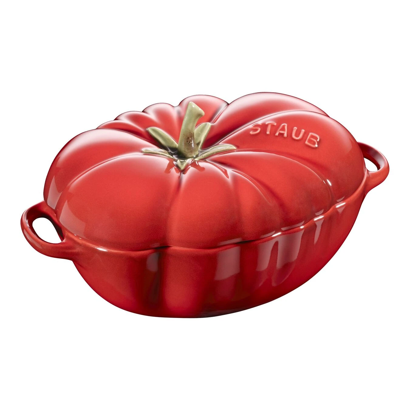 Staub Cocotte 16 Cm, Tomate, Cerise, Céramique