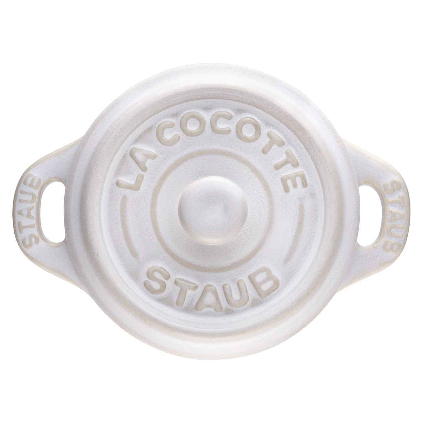 Staub Mini Cocotte 10 Cm, Rond(e), Blanc Ivoire, CĂ©ramique â Image 5