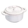 Staub Mini Cocotte 10 Cm, Rond(e), Blanc Ivoire, Céramique