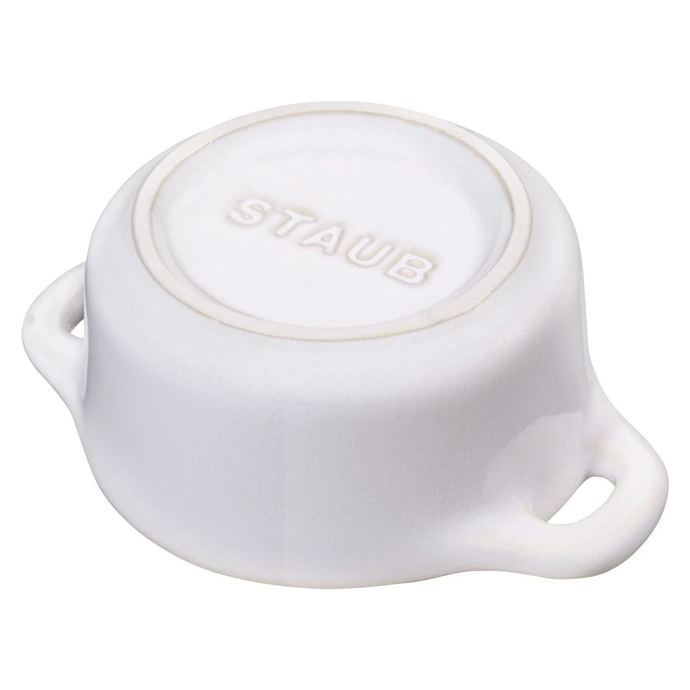 Staub Mini Cocotte 10 Cm, Rond(e), Blanc Ivoire, CĂ©ramique â Image 2