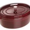 Cocotte Ovale En Fonte émaillée Staub Grenadine 33 Cm